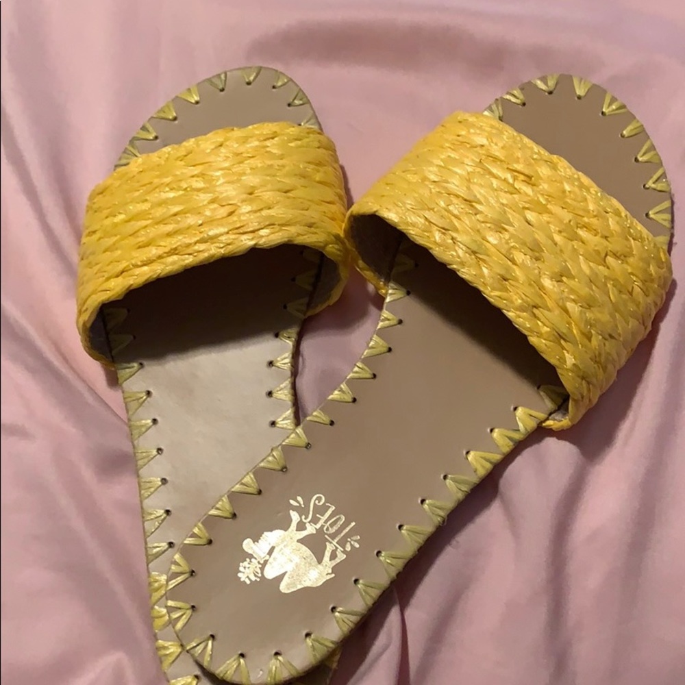 Yellow Sandals